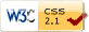 W3 CSS Validated