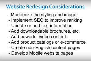 Website Redesign Considerations